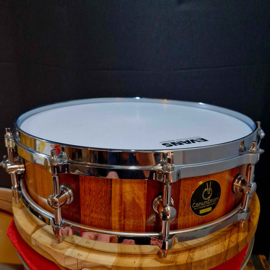 14"x4" Jarrah, Marri, Blackbutt stave snare