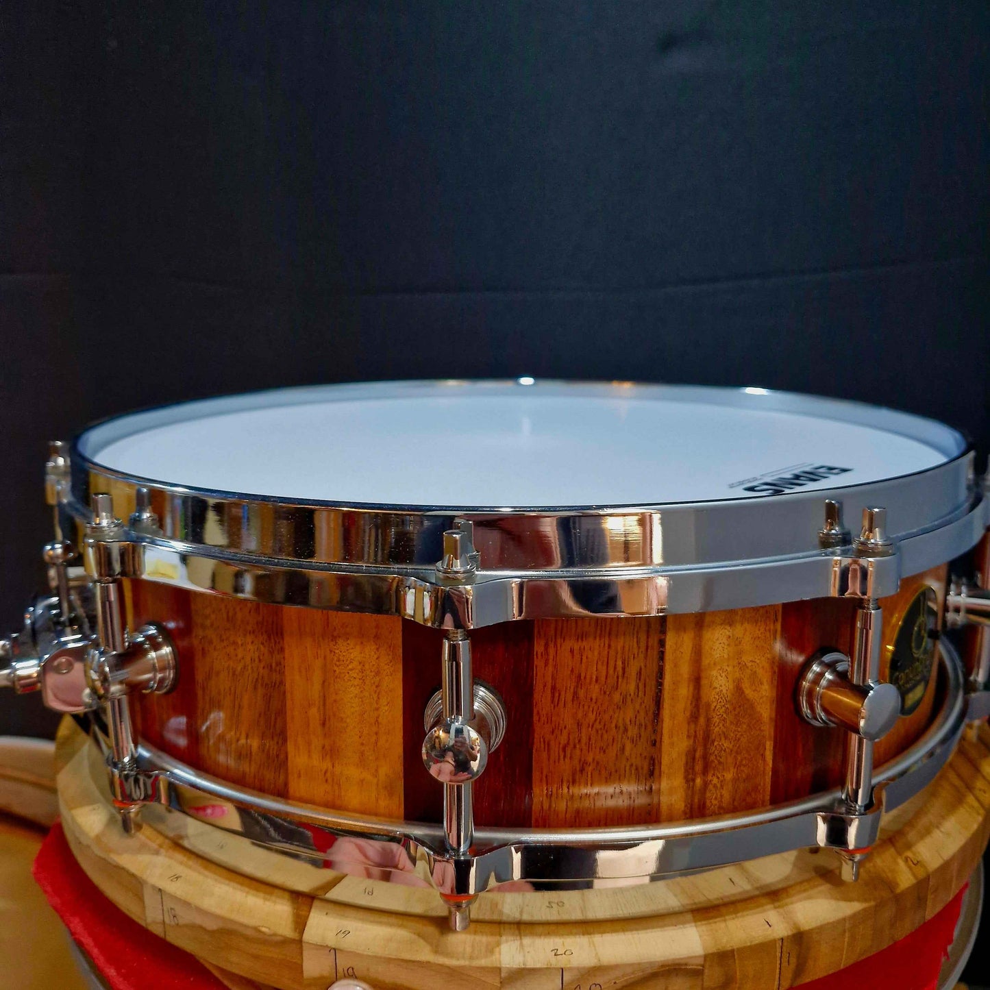 14"x4" Jarrah, Marri, Blackbutt stave snare