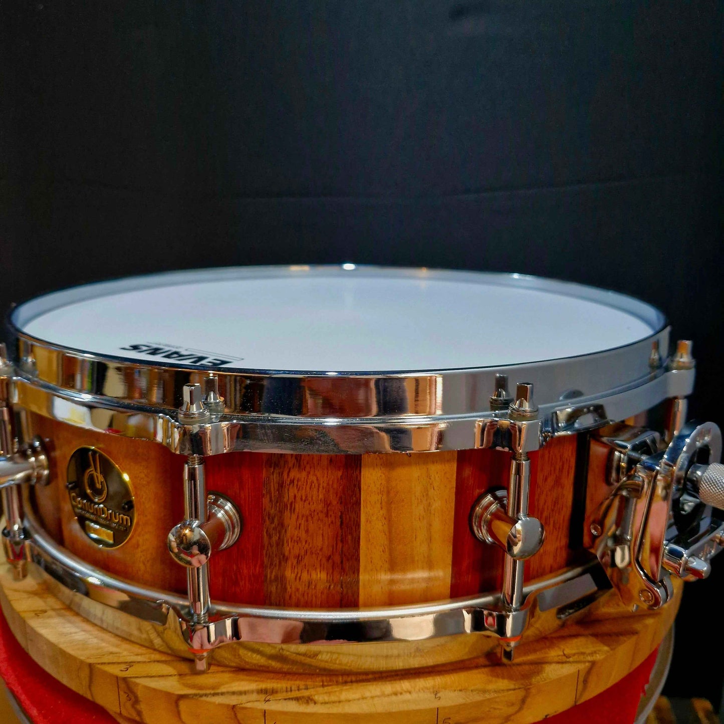14"x4" Jarrah, Marri, Blackbutt stave snare