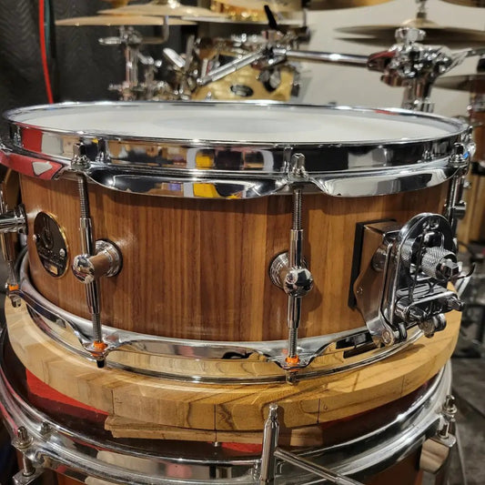 14’x5’ American Black Walnut Stave Snare drum - ConunDrum Australia