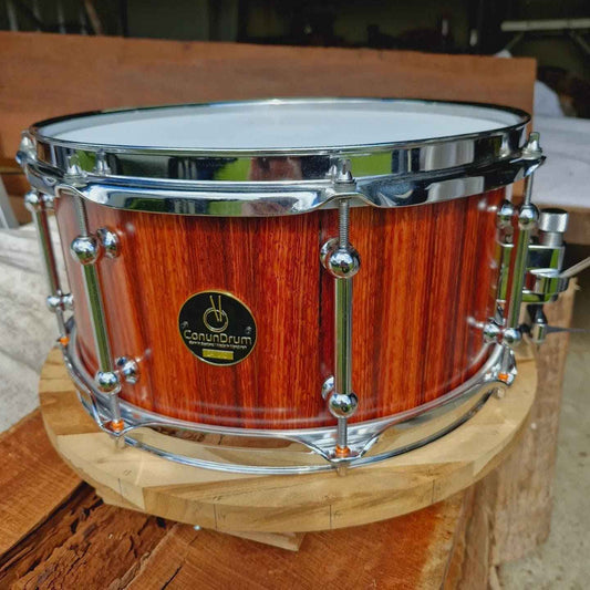 Jarrah stave snare drum