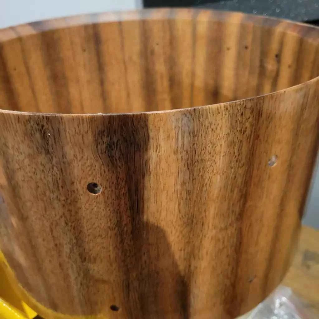 Marri shell, Hardness 7.1kN (Inc. Bearing edges & Snare beds)