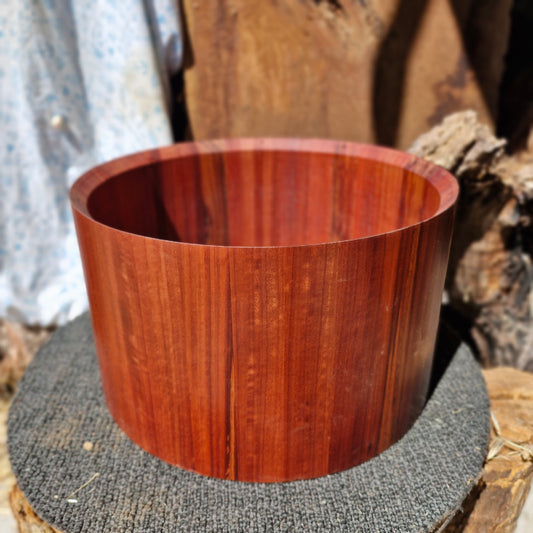 River Red Gum 13"x7.5" Stave snare shell