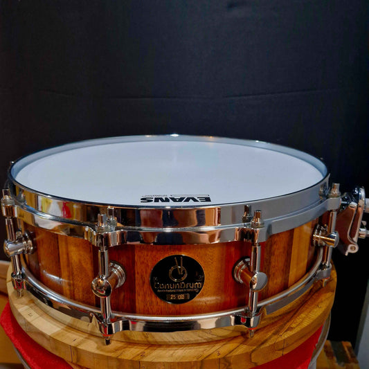 14"x4" Jarrah, Marri, Blackbutt stave snare