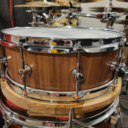 14’x5’ American Black Walnut Stave Snare drum - ConunDrum Australia