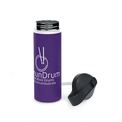 ConunDrum Purple Stainless Steel Water Bottle, Standard Lid - ConunDrum Australia