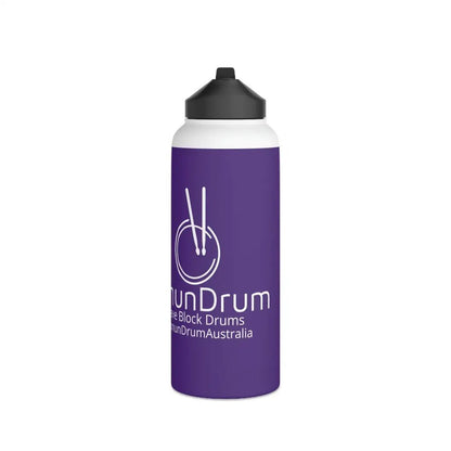 ConunDrum Purple Stainless Steel Water Bottle, Standard Lid - ConunDrum Australia